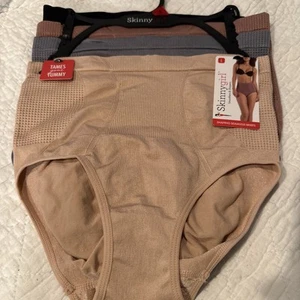 Skinny Girl Shaping Seamless Briefs Panties Size Large Seamless 4 Pair - Picture 1 of 11