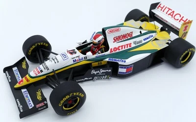 TECHNO MODEL  LOTUS MUGAN HONDA 109 J HERBERT BELGIAN GP 1994   1-18 F1 - Image 1 of 4