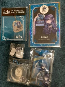 ADO 5th Anniversary POP-UP Store TOKYO Limited Goods Set Keychain Badge Stand:JP - Bild 1 von 1
