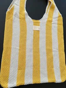 Neu mit Etikett Nuxe My Summer Bag Summer Glow Edition Strandtasche gelb weiß (GR177) - Bild 1 von 8