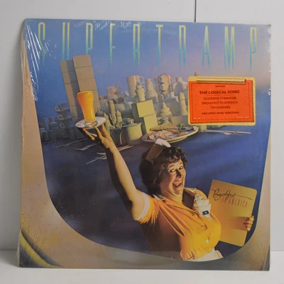 Supertramp Vinyl Record LP Factory Sealed 1979 1st Press Breakfast in America - Image 1 of 4