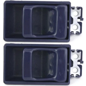 Door Handle Interior Inside Pair Set for 86-95 Nissan Pickup Truck D21 Hardbody - Picture 1 of 7