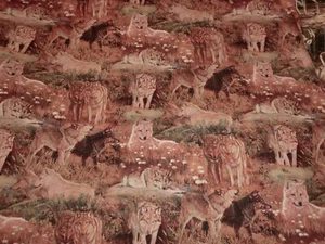 Wolf Stoff Territorial Trail Landschaft CP42044 WILDE FLÜGEL 16" x 44" NEU  - Bild 1 von 1