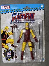 New Marvel Legends Daredevil Unlimited Exclusive Yellow Suit Retro Action Figure