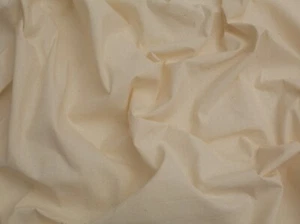 Minerva Light Weight Calico Fabric Cream - per metre - Picture 1 of 6