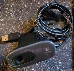 Logitech C260 HD Webcam - Black - Tested Working - Picture 1 of 1