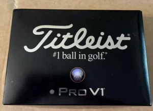 Titleist Pro V1 Left Dot Golf Balls - Brand New - In Box - Rare - Picture 1 of 1