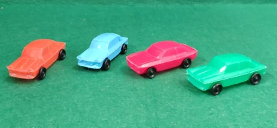 LOTTO MACCHININE VINTAGE PLASTICA LANCIA FLAVIA ALFA ROMEO GT JUNIOR AR 1:43  🔺 - Immagine 1 di 4