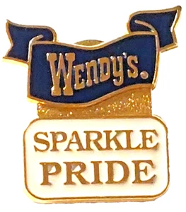 Prendedor de solapa Wendy's Restaurant "SPARKLE ORGULLOS" - Imagen 1 de 2