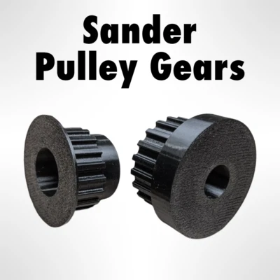 3DEXCEL Sears Craftsman 4” Power Sander Timing Belt Pulley Gears PN: 814105 81406