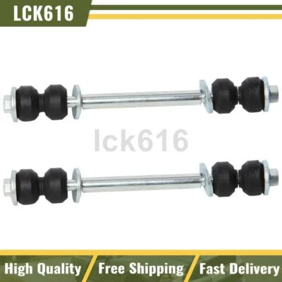 Kit de eslabones de barra estabilizadora delantera 2X para Chevrolet Silverado 3500 HD 2007-2019 Foto 1 de 4