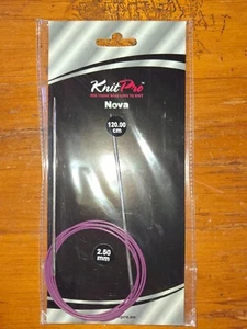 Knit Pro Nova Fixed Circular Knitting Needles 2.50mm, 120cm - Picture 1 of 1