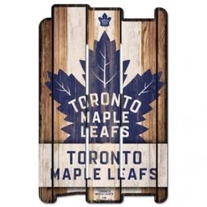 Toronto Maple Leafs NHL 17" x 11" Wood Indoor Decorative Sign Wincraft - Picture 1 of 1
