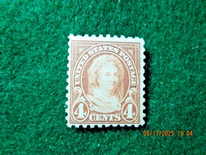 Estampilla postal de Estados Unidos Scott #585 MNH. - Imagen 1 de 2