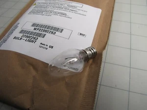 Original Whirlpool WP22002263 22002263 Ersatzglühbirne für Wäschetrockner NEU - Bild 1 von 3