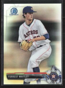 2017 Bowman Draft #BDC-58 Forrest Whitley Chrome Refractor - Bild 1 von 2