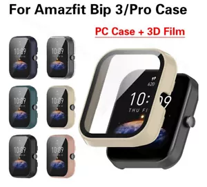 Xiaomi Amazfit Bip 3 Hart Case PC Hülle mit farbigem Rand Pro Huami Fallschutz - Bild 1 von 6