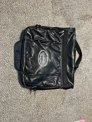 Rare Black Leather LOUSIVILLE SLUGGER Garment Weekender / Travel / Sports Bag - Image 1 of 4