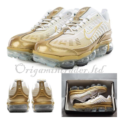 Nike Air VaporMax 360 Metallic Silver Gold CK9671-101 - Image 1 of 4
