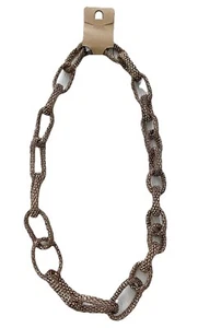 X-Large Link Heavy Chunky Gold Tone Costume Jewellery Necklace Approx 80cm - Picture 1 of 5
