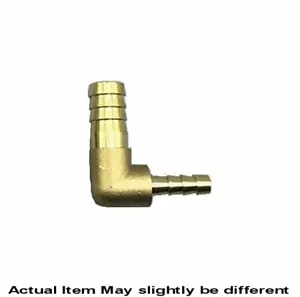 Reductor de púas de ajuste extremo de manguera 5/16"" u 8 mm a 5/32"" o 4 mm manguera ID 90 grados codo - Imagen 1 de 1