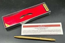 Sheaffer Ritepoint Ball-Point Pen - Gold Tone - Original Box - Chromatic
