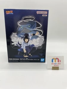 NARUTO Shippuden UCHIHA SASUKE PANEL SPECTACLE figure BANPRESTO Prize Unopened - Picture 1 of 6