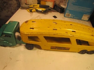 Structo Auto Haulaway, no box unrestored original in good condition - Picture 1 of 20