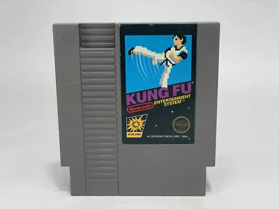 KUNG FU NES Nintendo  1984 Cartridge Only Tested & Working SEE VIDEO - Image 1 of 4