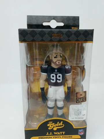 J.J. WATT Funko Gold 5" Premium Vinyl Figure ARIZONA CARDINALS Chase Version Cover