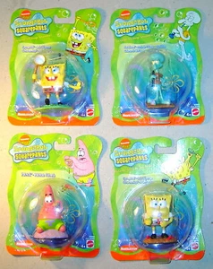 BOB l'éponge - 4 figurines © 2002 - SpongeBob - Photo 1/4