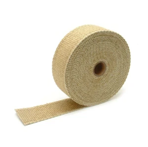 Tan Glass Fiber Exhaust Wrap Tape 5cm x 15m Heat Barrier DEI 010102 - Picture 1 of 3