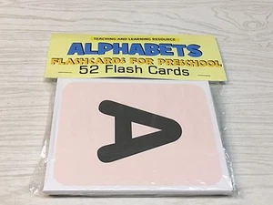 Upper & Lower - Alphabets Flashcards for Preschool 52 Cards- Teaching supplies - Picture 1 of 5