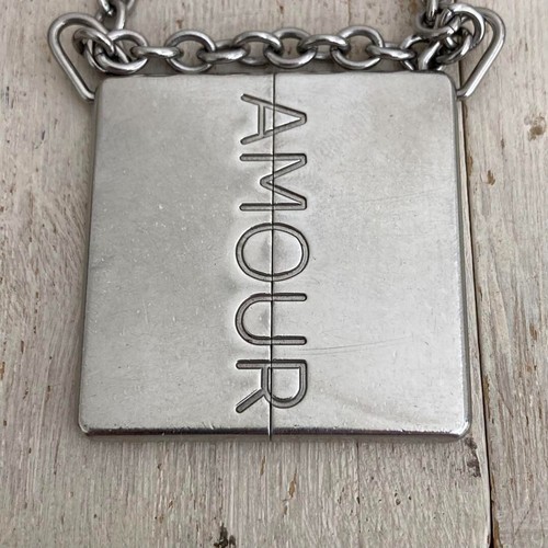 HERMÈS HERMES Hermes Collana Piatto Amour 18 5*1 4*0 7 pollici