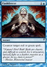 1x Flashfreeze - Foil LP, English MTG ColdSnap