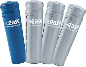 Frog® @Ease® in-Line Mineral Cartridge + 3 in-Line SmartChlor Cartridges for Hot