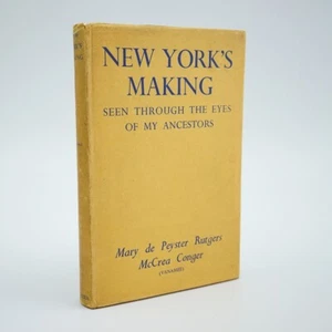 CONGER, Mary de Peyster Rutgers McCrea; Herstellung in New York. 1938 1. Auflage - Bild 1 von 11