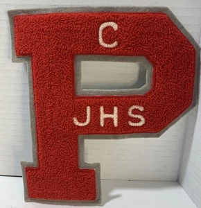 Toppe ciniglia Roland Park JHS Baltimora -C- SC Torcia Red Diamond Co anni '50. - Foto 1 di 2