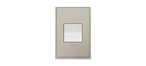adorne Paddle Switch, 15 A, 120 V, 3-Way, Back Wire Terminal, Polycarbonate Hous - Picture 1 of 3