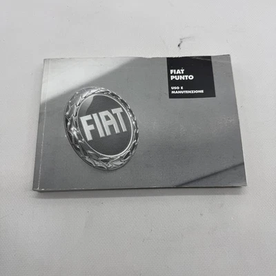 Folleto Uso y Mantenimiento FIAT Punto 2004 Italiano Original UM-406 - Imagen 1 de 4