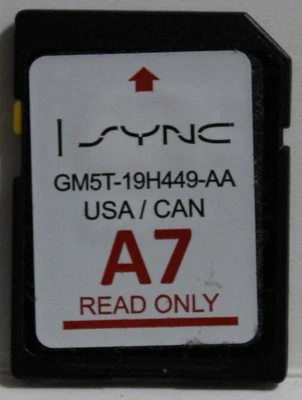 Ford Escape Flex Explorer 2014 2015 2016 Navigation A7 Map SD Card GM5T19H449AA - Image 1 of 2