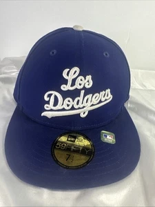 Gorra ajustada City Connect para hombre Los Angeles Dodgers New Era Royal 2021 7 1/2 - Imagen 1 de 6
