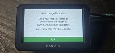 Garmin Nuvi 40LM 4.3-inch Portable GPS Navigator Lifetime Maps w/ Box Tested - Image 1 of 4