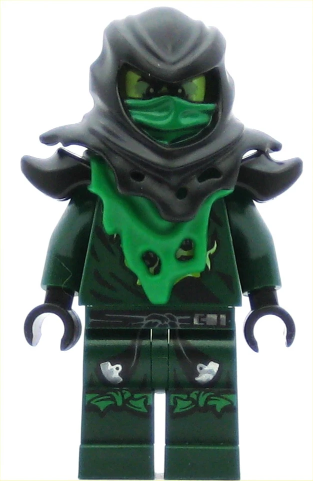 LEGO Ninjago Minifigure Evil Green Ninja (Genuine) - Image 1 of 1