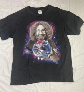 Camiseta Grateful Dead Jerry Garcia Años 90 Vintage Grande Manga Corta - Imagen 1 de 4