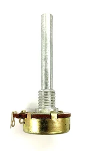 500B, 500 Ohm 1/2 Watt, 1/4" Welle Carbon Element Linear Potentiometer - Bild 1 von 1