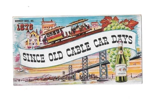 RARE HTF Collectible 1940 BERINGER Wine & Brandies, Napa Valley, Cali Recipes - Picture 1 of 4