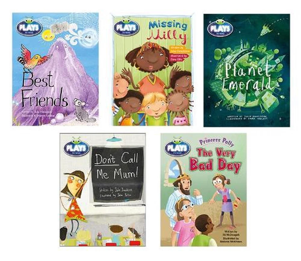 Bug Club Plays - Green Pack (Reading Level 12-14/F&P Level G-H) 5th Edition by J - Image 1 of 1