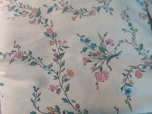 Vintage Lady Pepperell Sheet Set Queen Floral 4 Piece Flowers - Picture 1 of 5