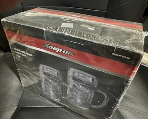 Juego de 2 tazas personalizadas de vidrio de cerveza a presión nuevas y selladas - Imagen 1 de 4